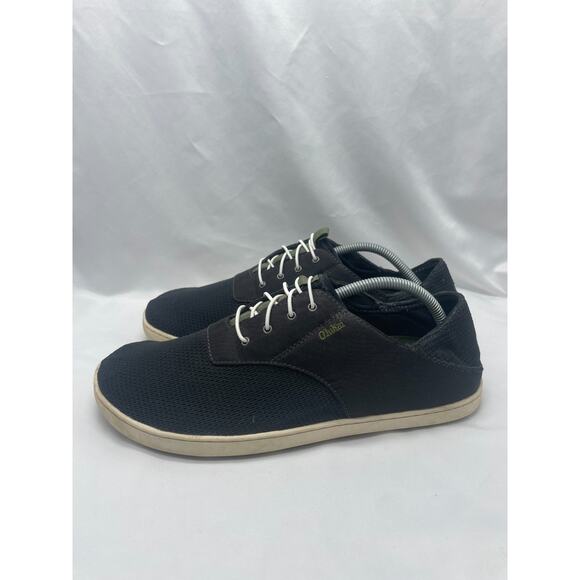 Olukai Men's Nohea Moku Mesh Blue Boat Shoes Mens 11.5 - Picture 2 of 10